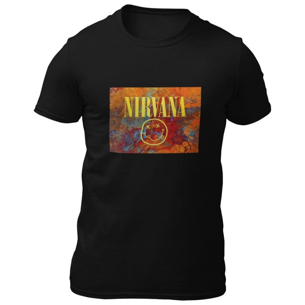 New Men EqualLife Pure Cotton Bio-Washed T-Shirt Chest Printed-Legends Series - Tribute to Rock 
