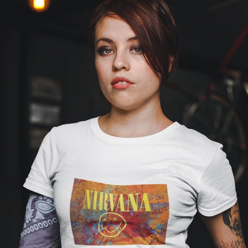 Elegant Women EqualLife Pure Cotton Bio-Washed T-Shirt Chest Printed-Legends Series - Tribute to