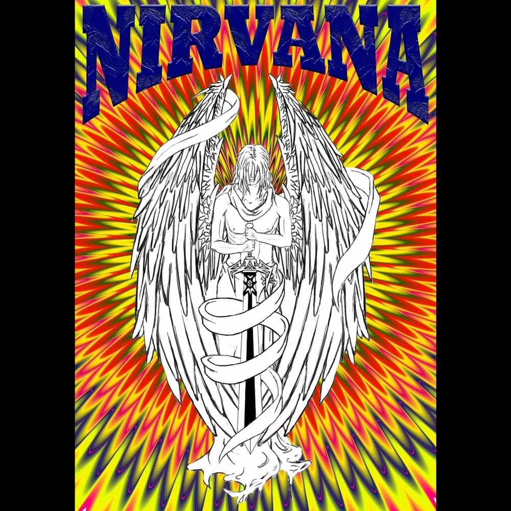 Trendy Women EqualLife Pure Cotton Bio-Washed T-Shirt Chest Printed-Legends-Nirvana-by ZingerTee