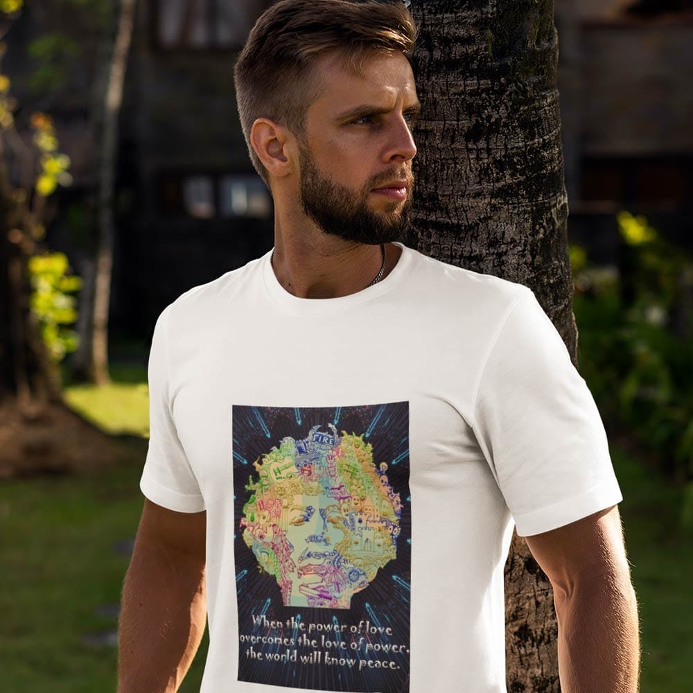 Affordable Men EqualLife Pure Cotton Bio-Washed T-Shirt Chest Printed-Legends Series - Tribute t