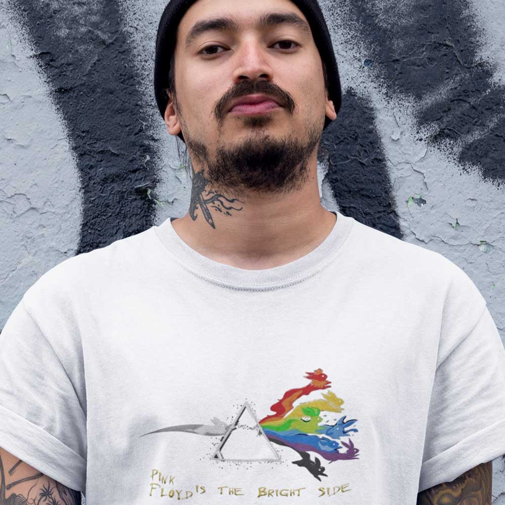 Modern Men EqualLife Pure Cotton Bio-Washed T-Shirt Chest Printed-Legends Series - Tribute to Pi