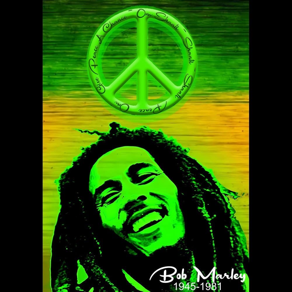 Sophisticated Women EqualLife Pure Cotton Bio-Washed T-Shirt Chest Printed-Tribute to Bob Marley