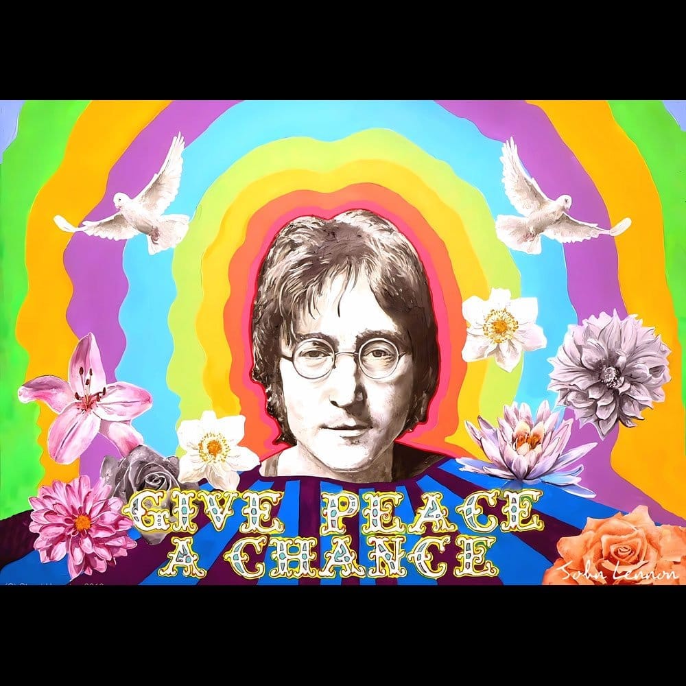 Latest Women EqualLife Pure Cotton Bio-Washed T-Shirt Chest Printed-Tribute to John Lennon-Rock 