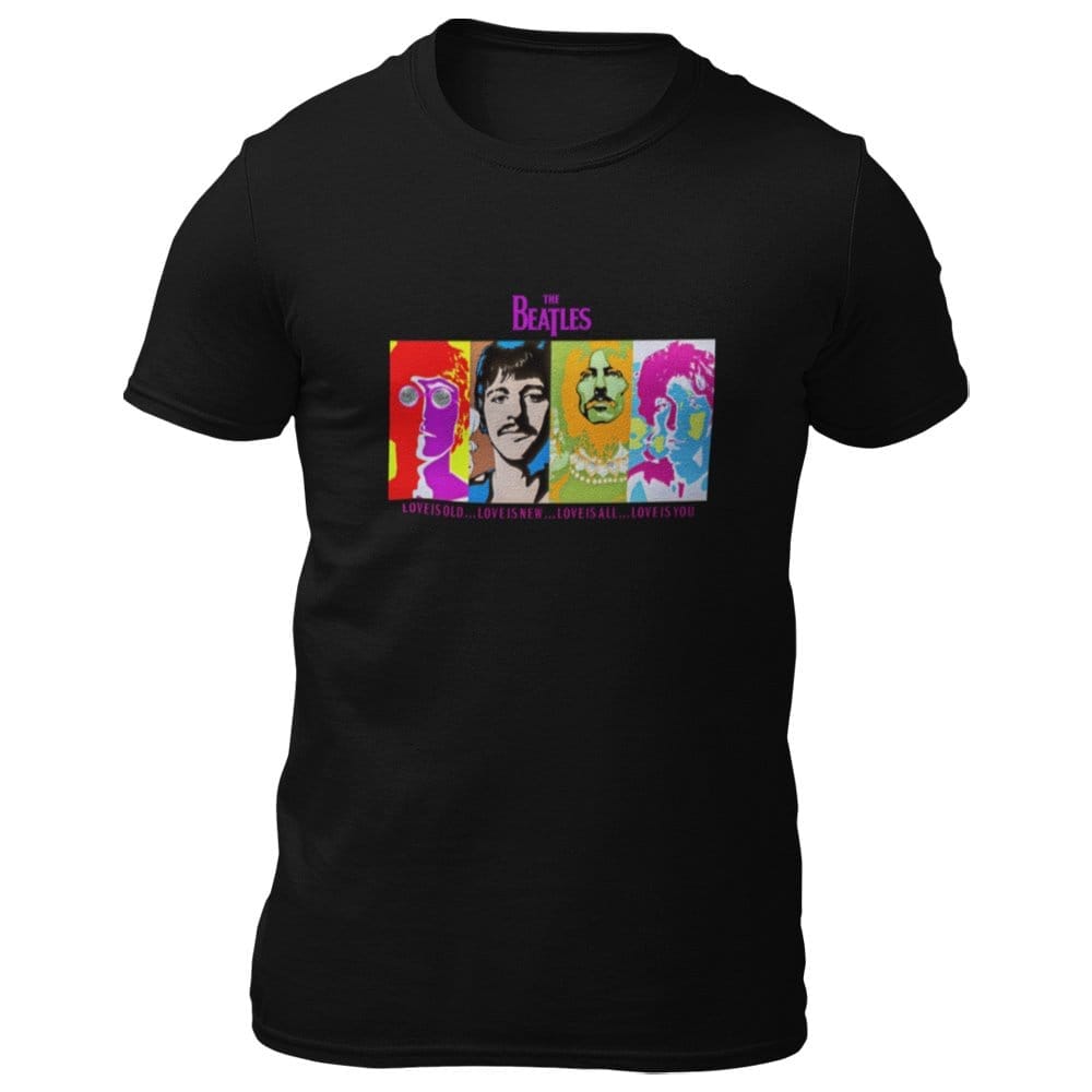 EqualLife Pure Cotton Bio-Washed T-Shirt Chest Printed-Tribute to The Beatles-Rock Music Legends-9-by ZingerTees-Men-EL9120344-M