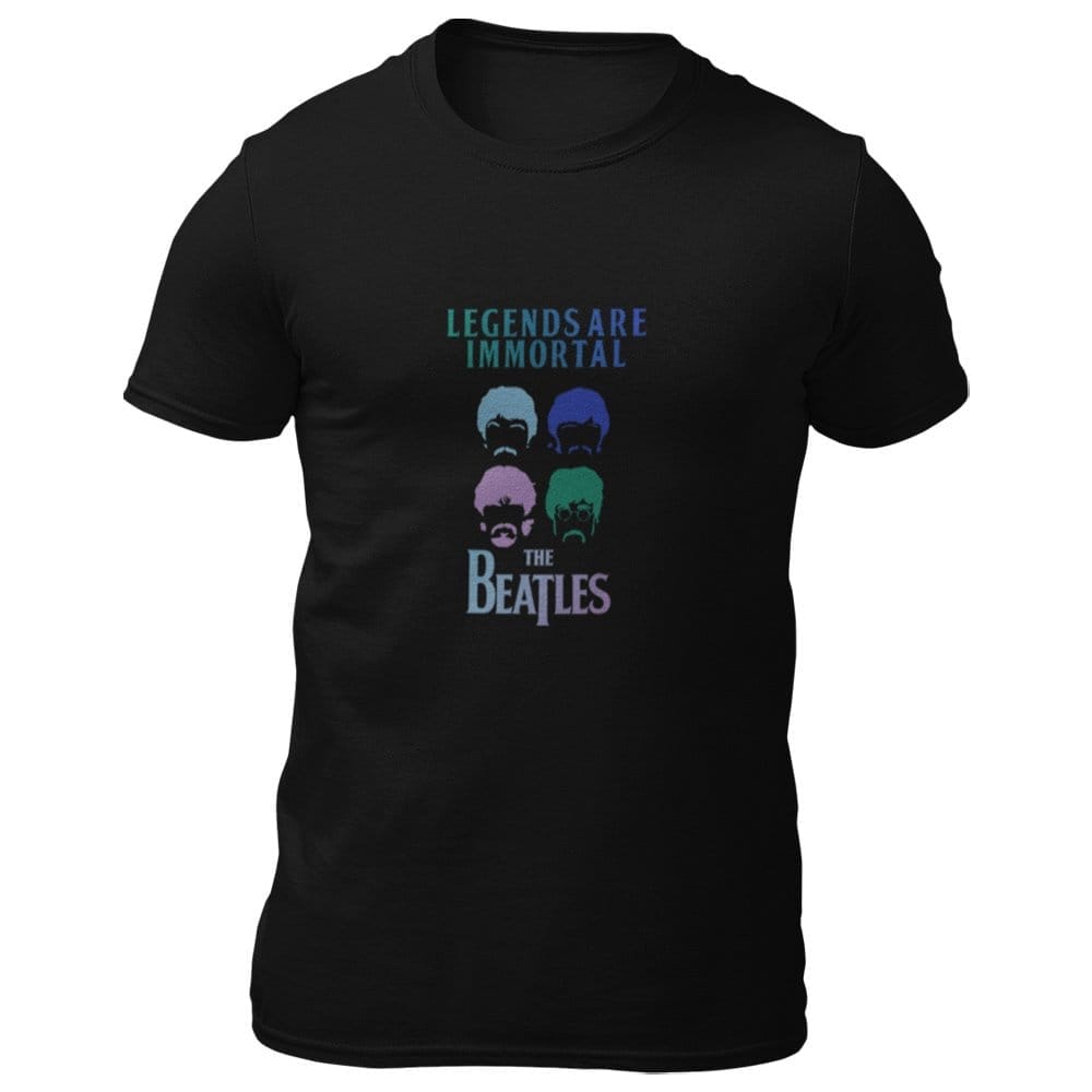 EqualLife Pure Cotton Bio-Washed T-Shirt Chest Printed-Tribute to The Beatles-Rock Music Legends-6-by ZingerTees-Men-EL9120341-M
