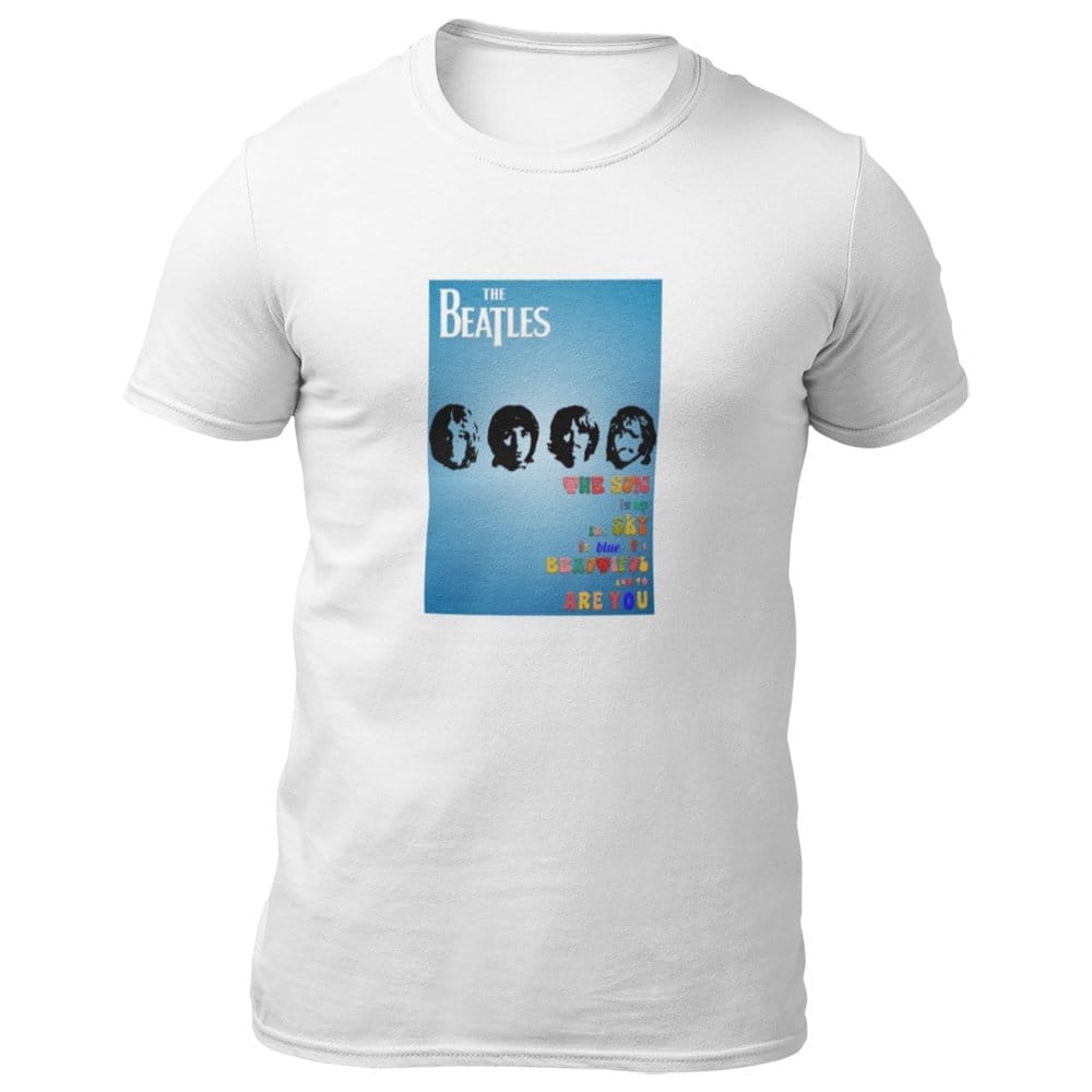 Latest Men EqualLife Pure Cotton Bio-Washed T-Shirt Chest Printed-Tribute to The Beatles-Rock Mu