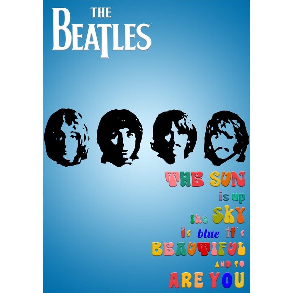 Latest Men EqualLife Pure Cotton Bio-Washed T-Shirt Chest Printed-Tribute to The Beatles-Rock Mu