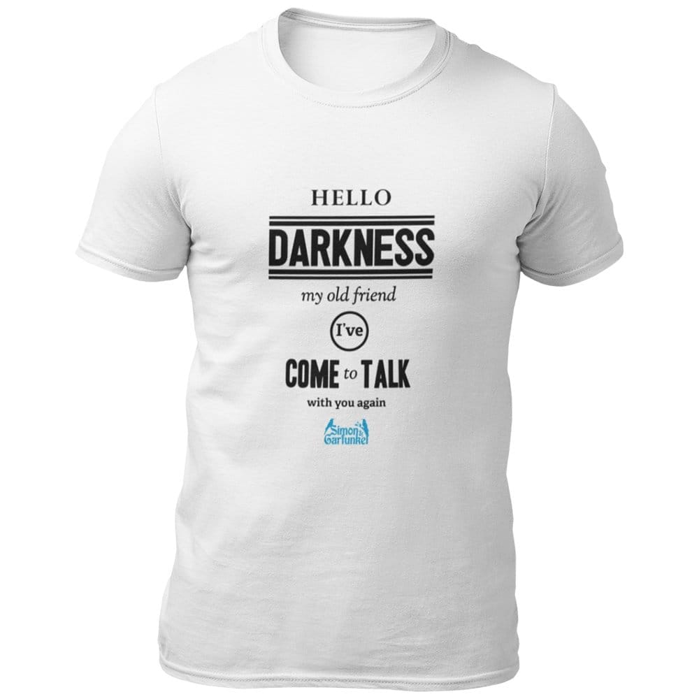 EqualLife Pure Cotton Bio-Washed Chest Printed T-Shirt - Rock Music Legends - Simon and Garfunkel Design 1 - by ZingerTees-Men-EL9120608-M