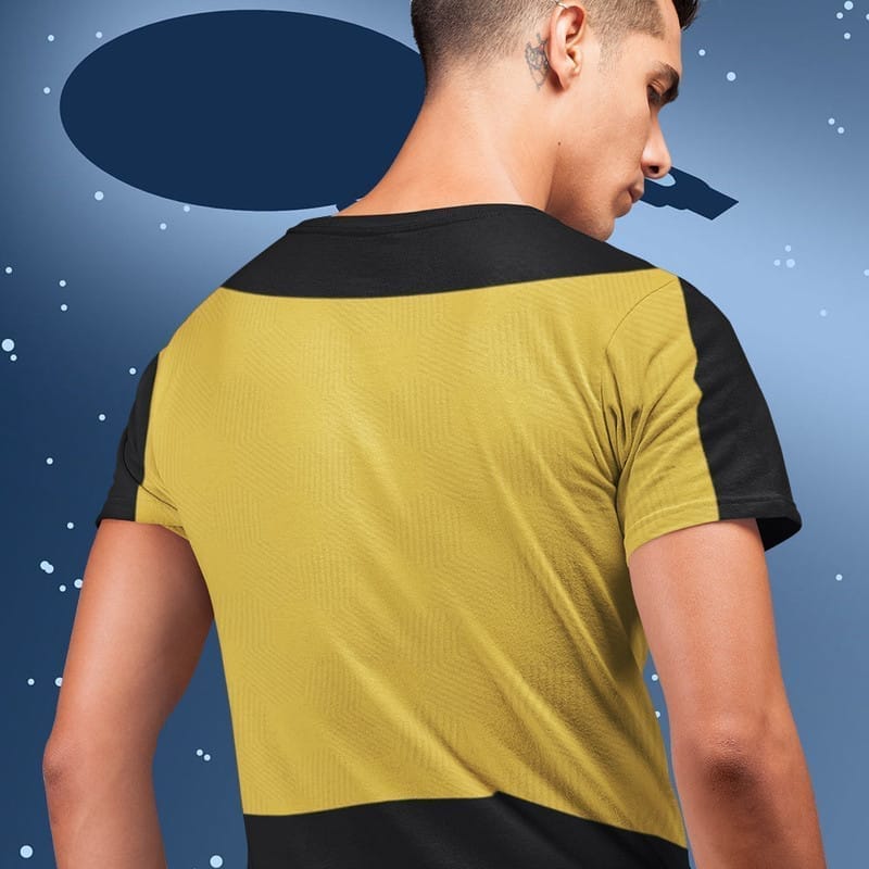 Top Men EqualLife Half Sleeves EqualLife Printed T Shirts-Super Dry fit-Sceince Fiction-Trekkie 