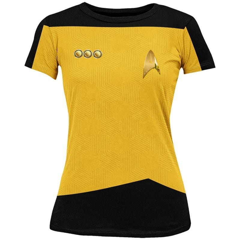 Latest Women EqualLife Half Sleeves EqualLife Printed T Shirts-Super Dry fit-Sceince Fiction-Tre
