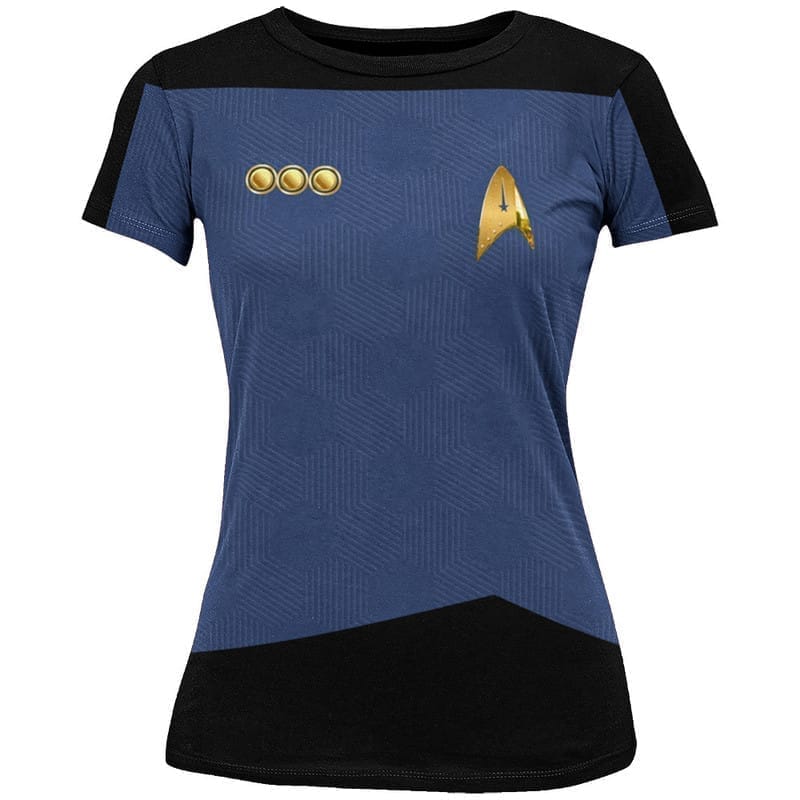 Top Women EqualLife Half Sleeves EqualLife Printed T Shirts-Super Dry fit-Sceince Fiction-Trekki
