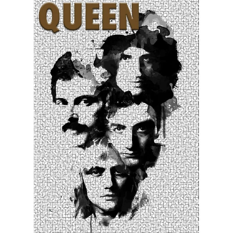 Affordable Women EqualLife Printed T Shirts-Tribute to Queen-Freddie Mercury-Rock Music-Design-2