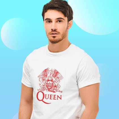 EqualLife Printed T Shirts-Tribute to Queen-Freddie Mercury-Rock Music-Design-1-by ZingerTees-Men-EL9120489