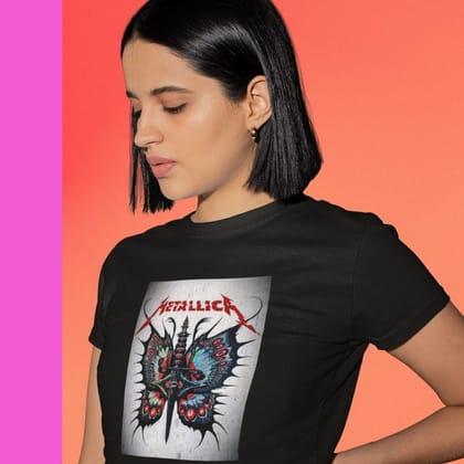 EqualLife Printed T Shirts-Tribute to Metallica-Rock Music-Design-6-by ZingerTees-Women-EL9120484