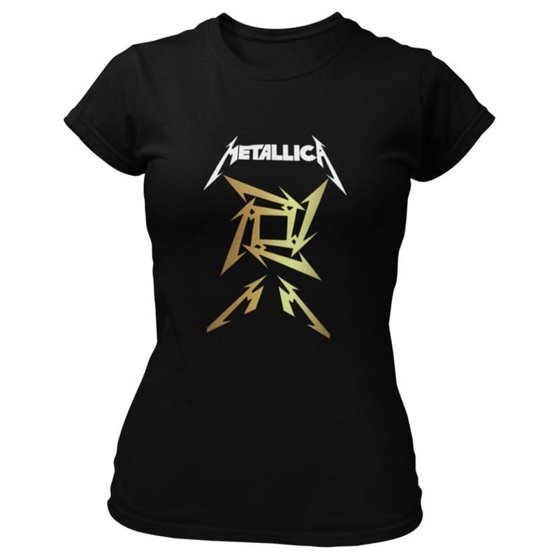 Affordable Women EqualLife Printed T Shirts-Tribute to Metallica-Rock Music-Design-5-by ZingerTe