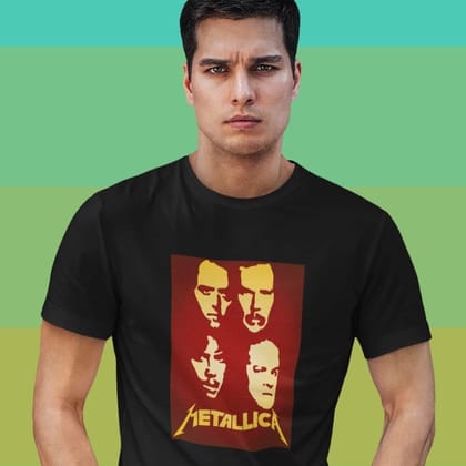 EqualLife Printed T Shirts-Tribute to Metallica-Rock Music-Design-10-by ZingerTees-Men-EL9120488