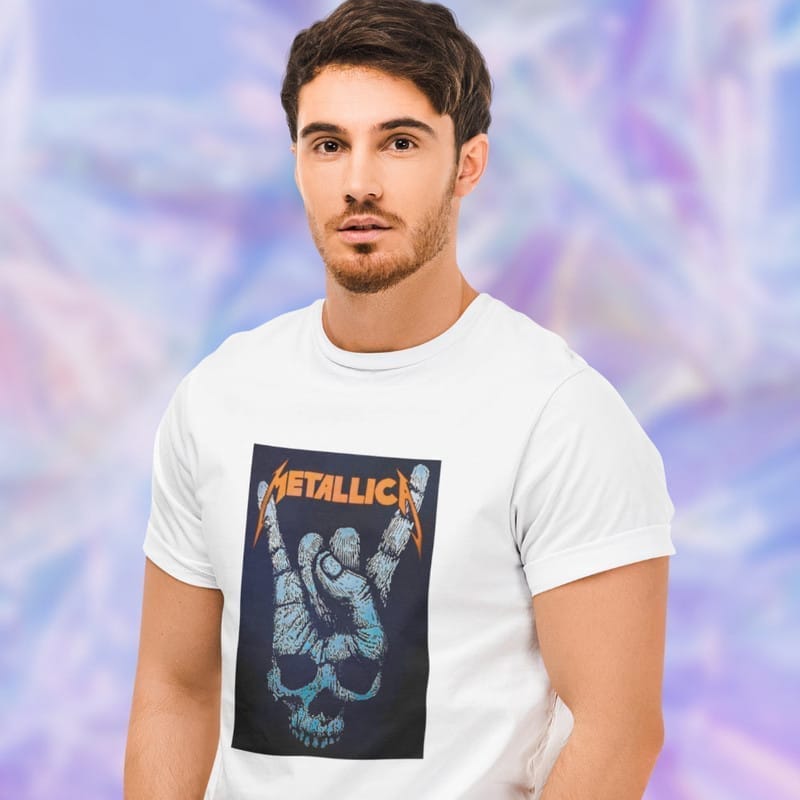 Chic Men EqualLife Printed T Shirts-Tribute to Metallica-Rock Music-Design-8-by ZingerTees-Men-E