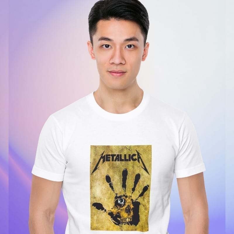 Top Men EqualLife Printed T Shirts-Tribute to Metallica-Rock Music-Design-2-by ZingerTees-Men-EL