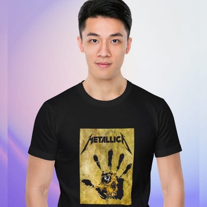 EqualLife Printed T Shirts-Tribute to Metallica-Rock Music-Design-2-by ZingerTees-Men-EL9120480