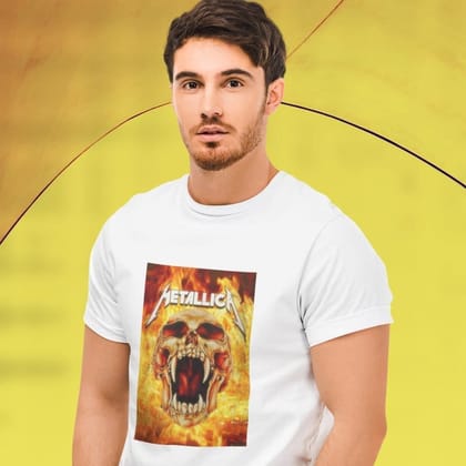 EqualLife Printed T Shirts-Tribute to Metallica-Rock Music-Design-1-by ZingerTees-Men-EL9120479