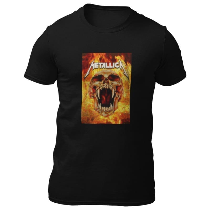 Stylish Men EqualLife Printed T Shirts-Tribute to Metallica-Rock Music-Design-1-by ZingerTees-Me