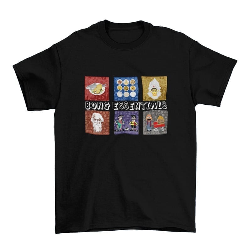 Sophisticated Men EqualLife Printed T Shirts-Bengali Collection - BONG ESSENTIALS-by ZingerTees-