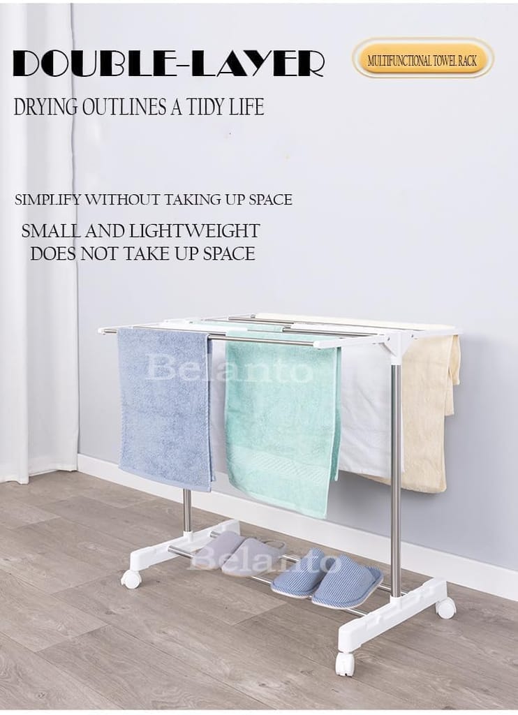 Amazing Drying Ability Strong Drying Power Ventilation is More Comfortable Ventilation is More Secure Clothes Airer Drying Rack
