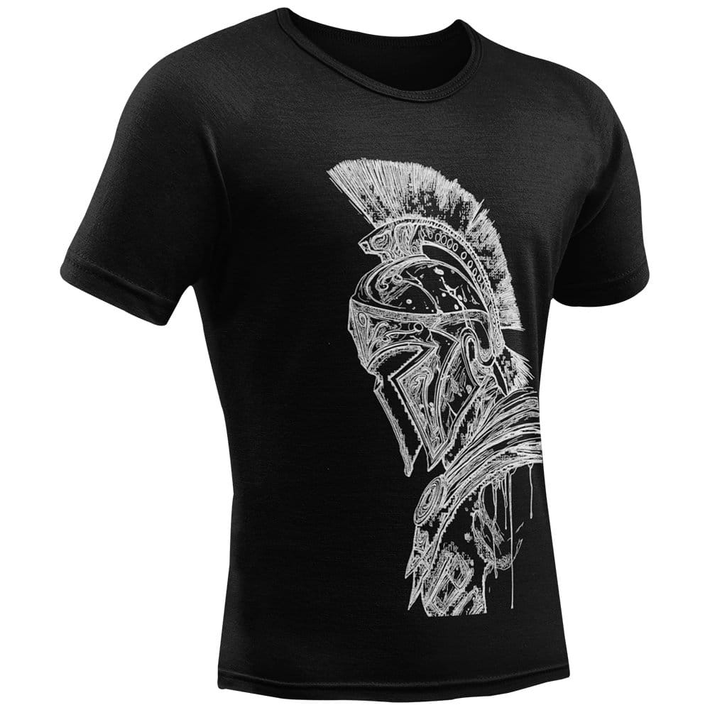 EqualLife Pure Cotton Bio-Washed Chest Printed T-Shirt Mythology