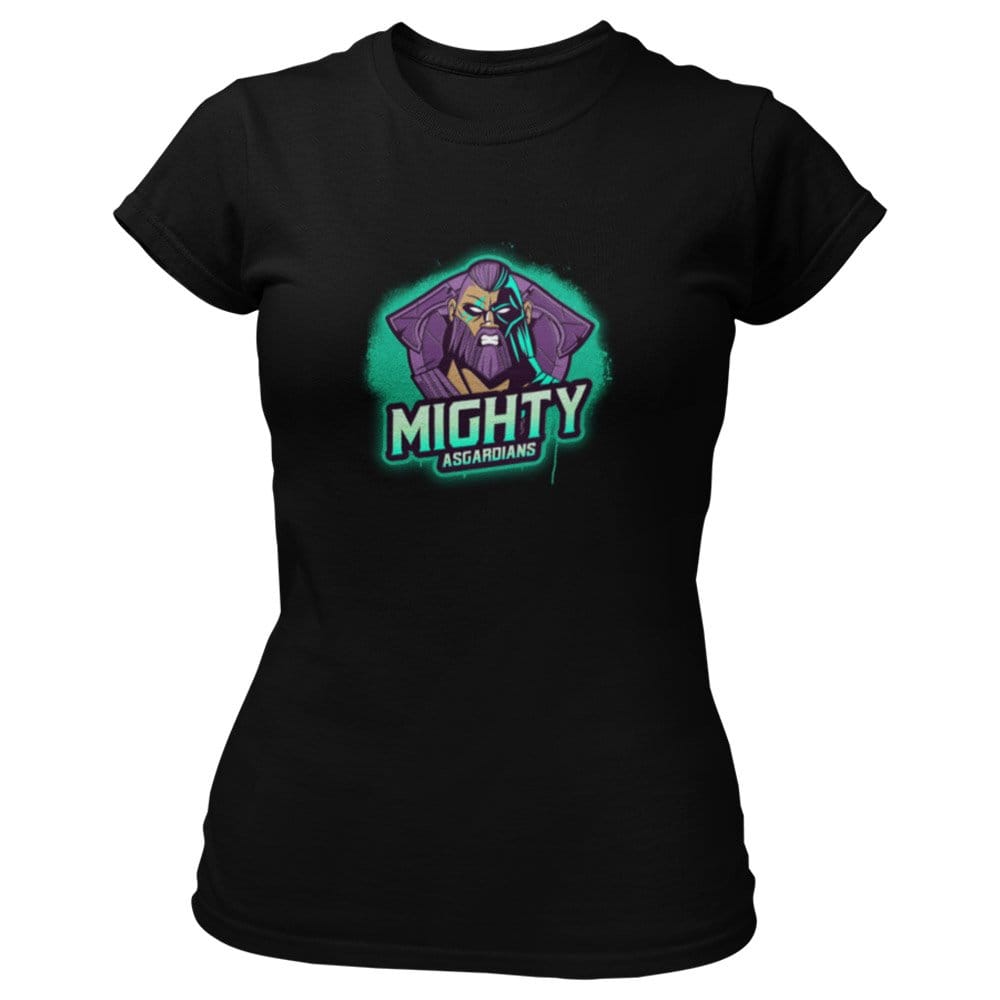 EqualLife Pure Cotton Bio-Washed T-Shirt Chest Printed-Viking Gods Series - The Mighty Asgardians Design-by ZingerTees-Men-EL9120281-M