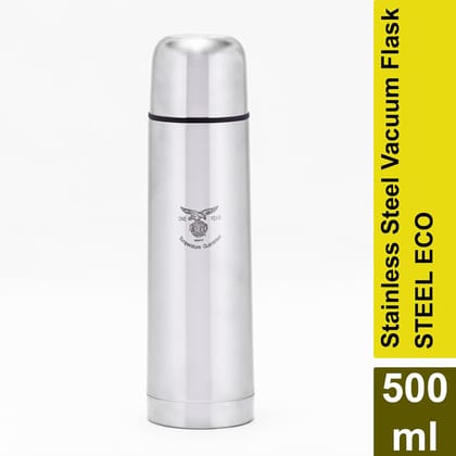Eagle Eco 500ml Stainless Steel Vacuum Insulated Thermos Flask with One-Year Temperature Guarantee