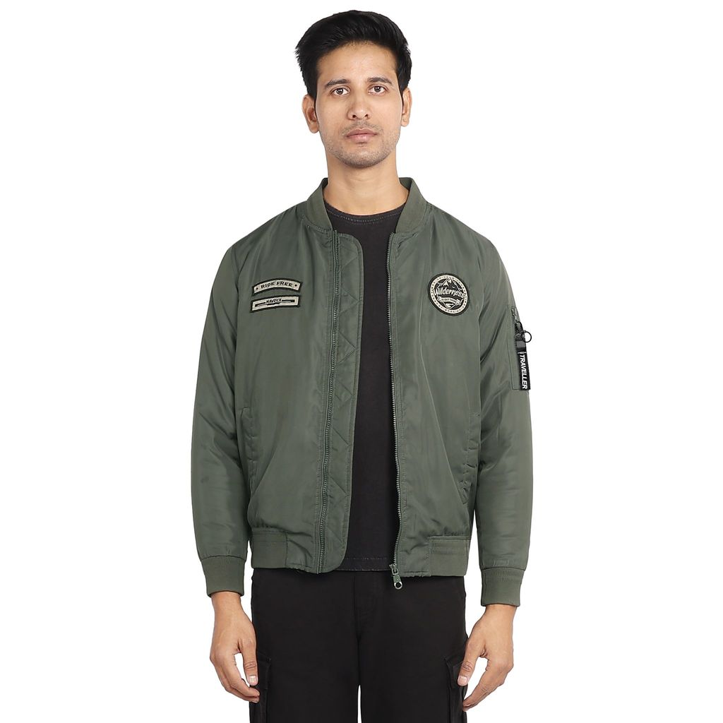 BOMBER JACKET BADGES AND TRIMS