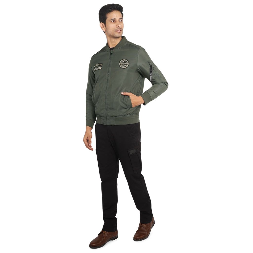 BOMBER JACKET BADGES AND TRIMS