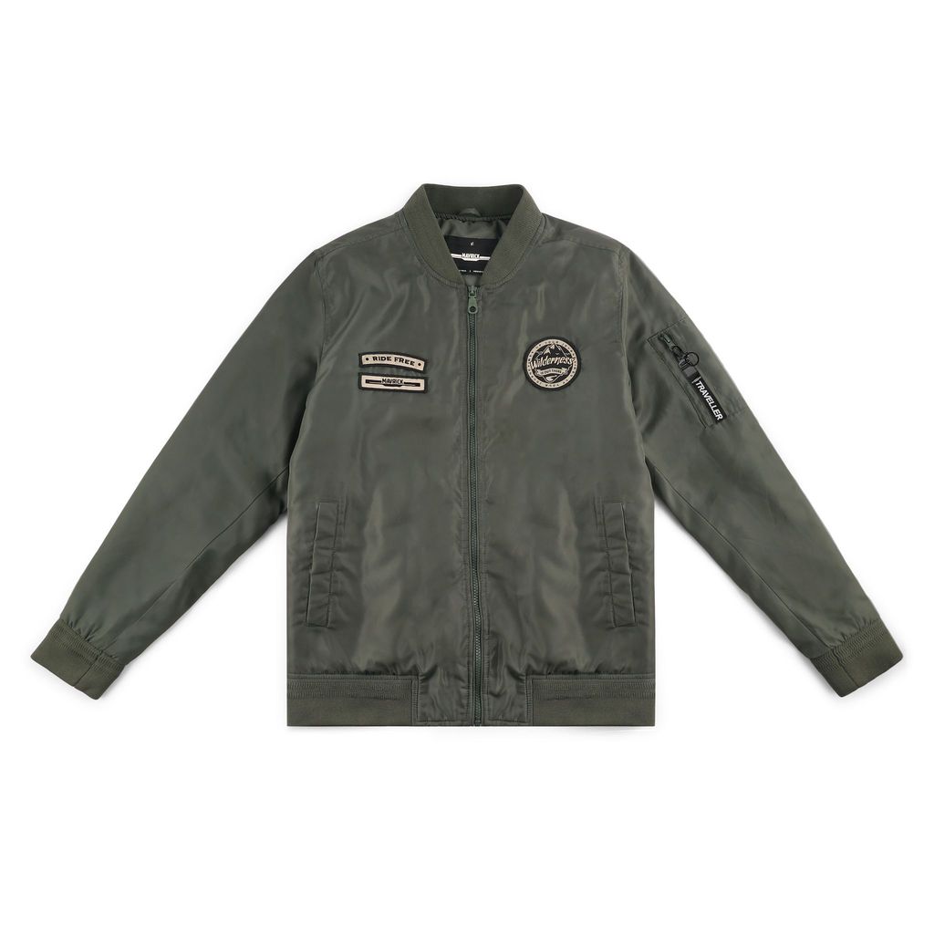 BOMBER JACKET BADGES AND TRIMS