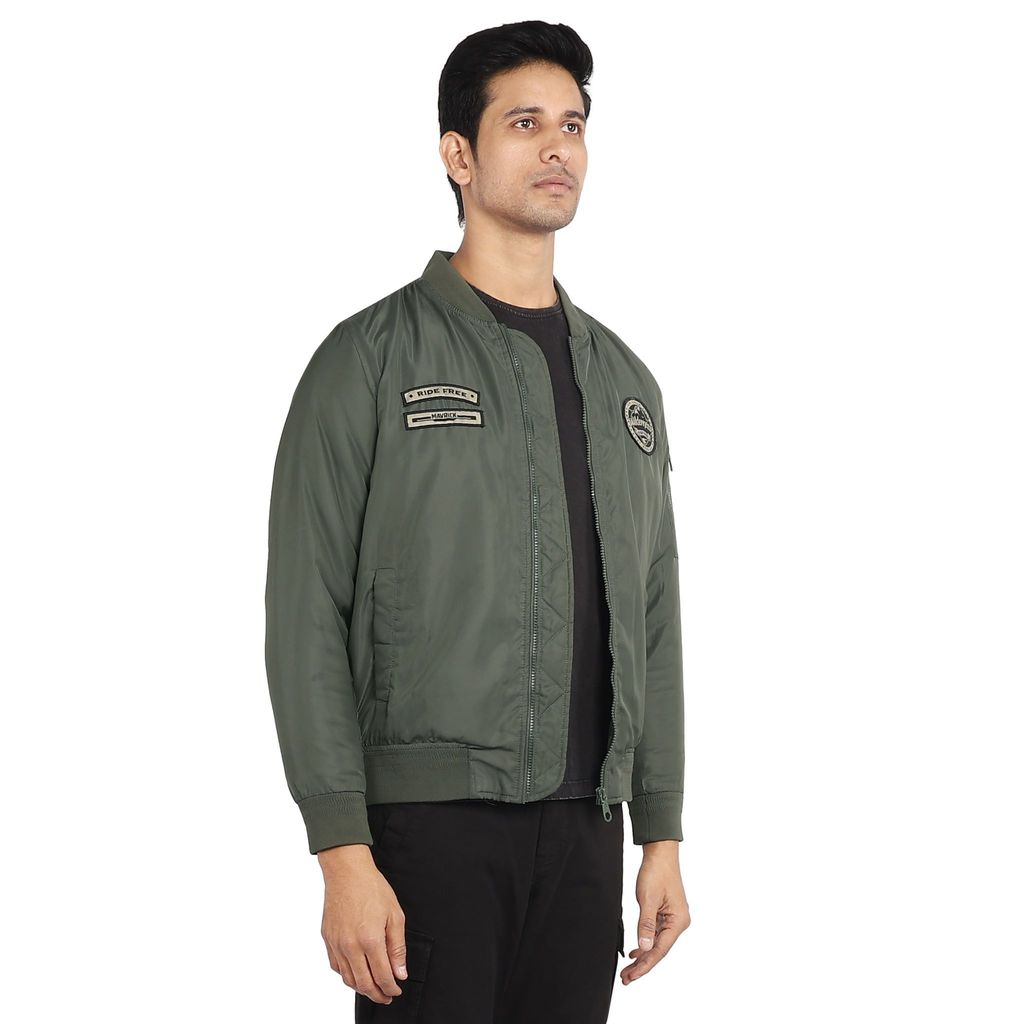 BOMBER JACKET BADGES AND TRIMS