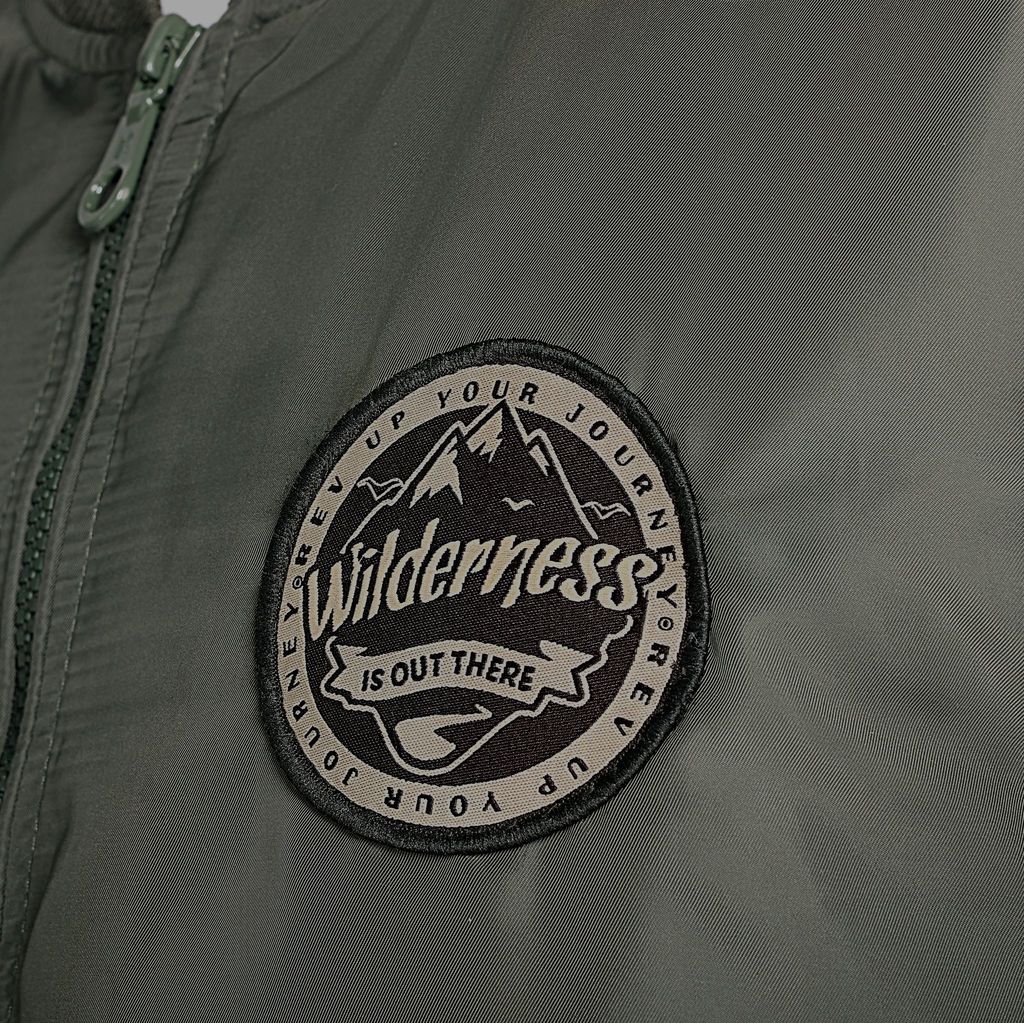 BOMBER JACKET BADGES AND TRIMS