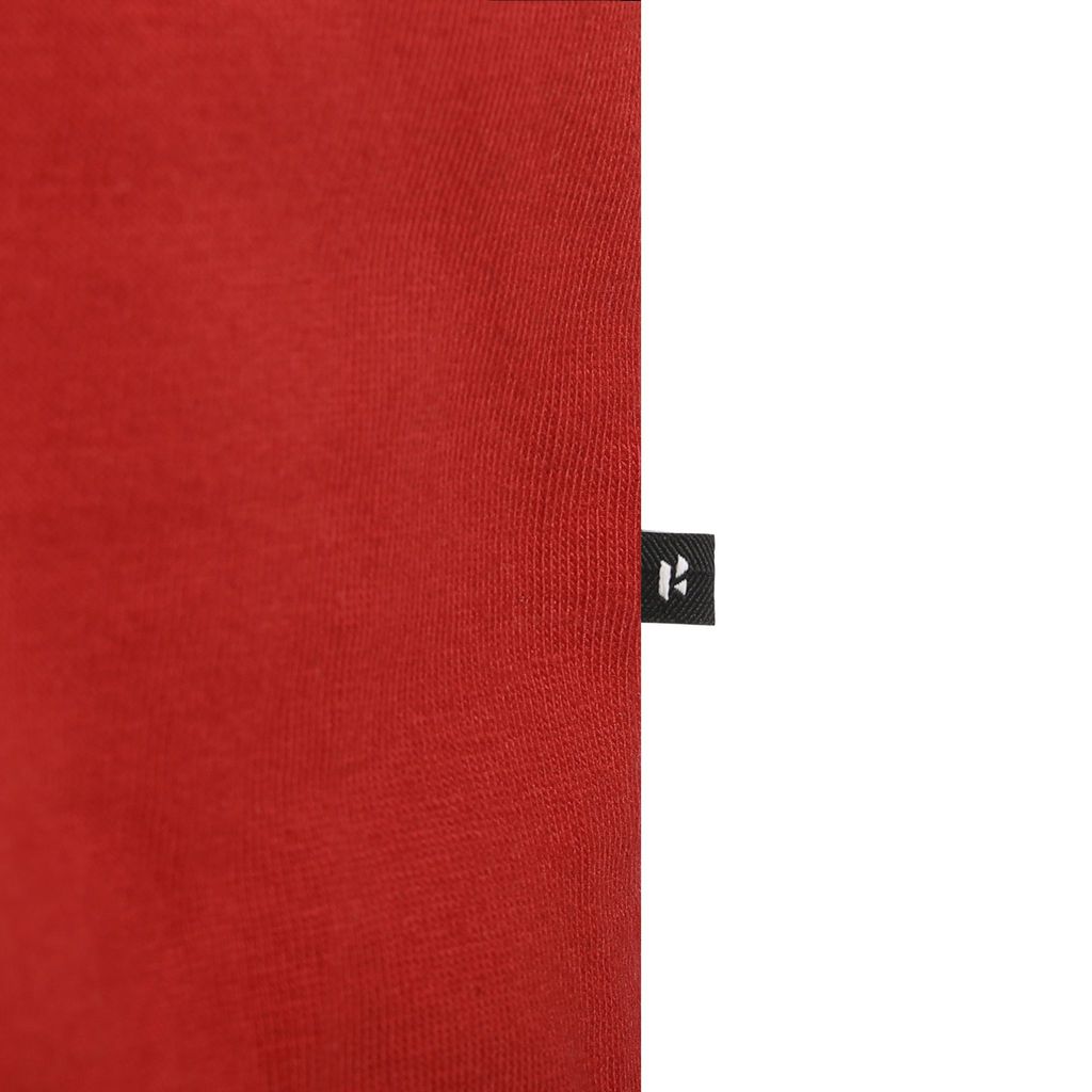 Mavrick Embossing Red Men's Crew Neck T-Shirt