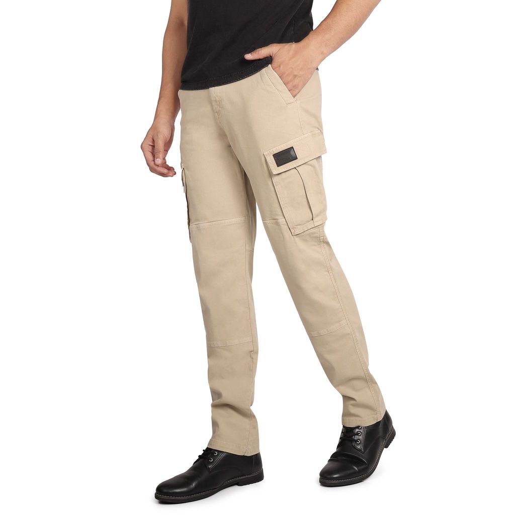 Men's Biker Cargo With Knee Armor Insert