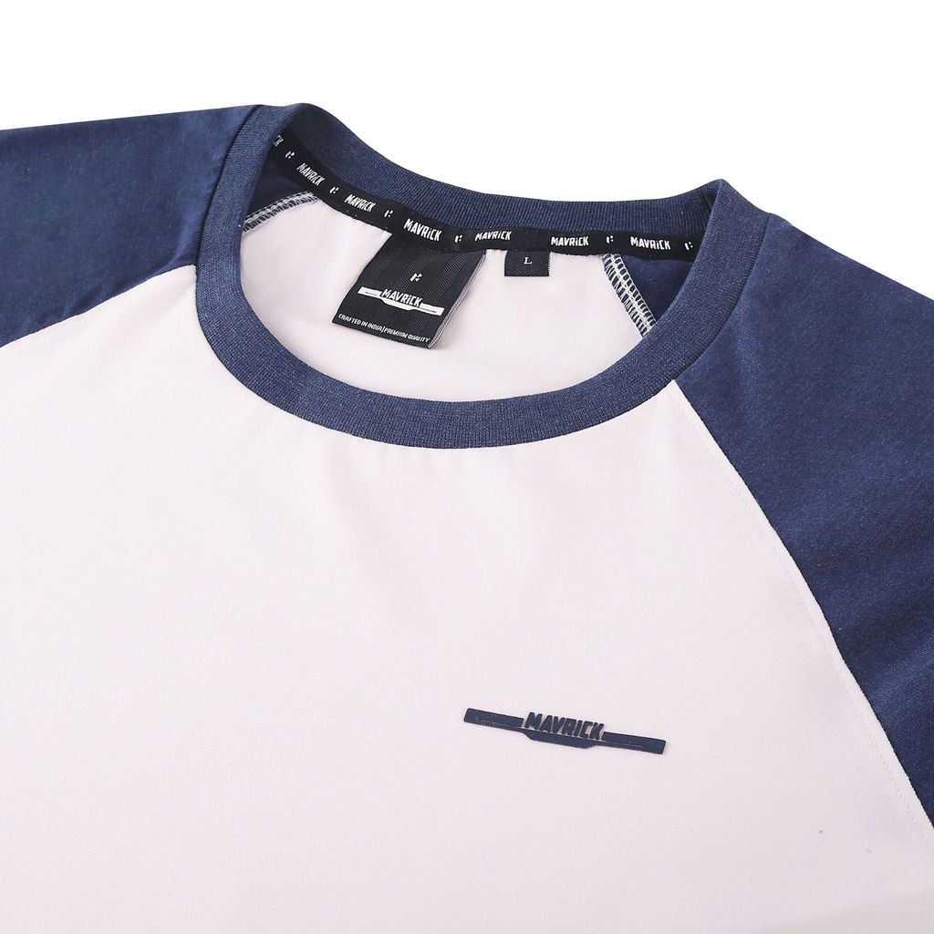 Men's Raglan T-Shirt In Premium Stretch Cotton Lycra