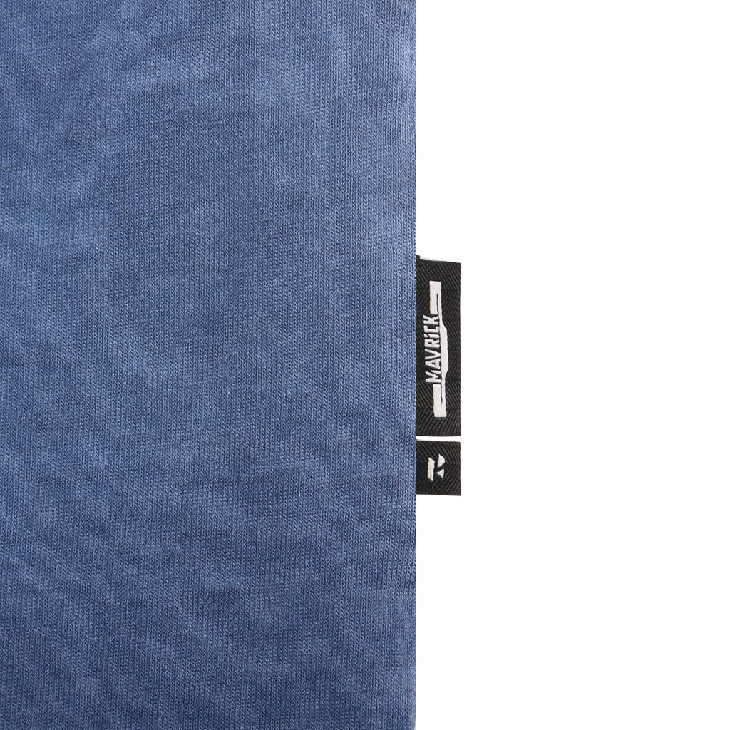 Men's Overdyed Round Neck Cotton T-Shirt