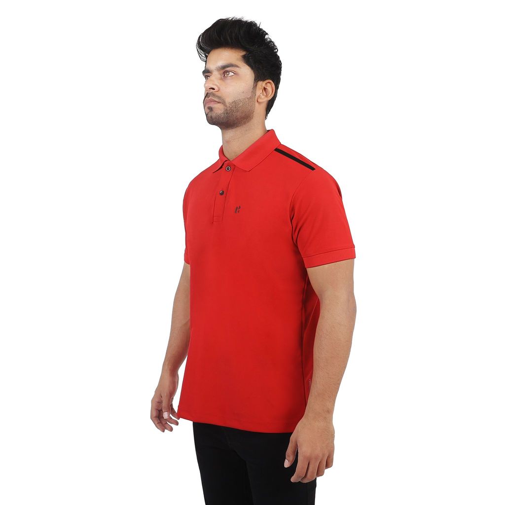 Herocol Polo Shoulder Tape Tshirt