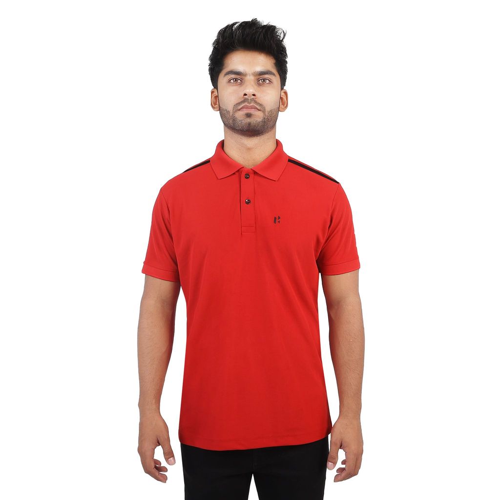 Herocol Polo Shoulder Tape Tshirt