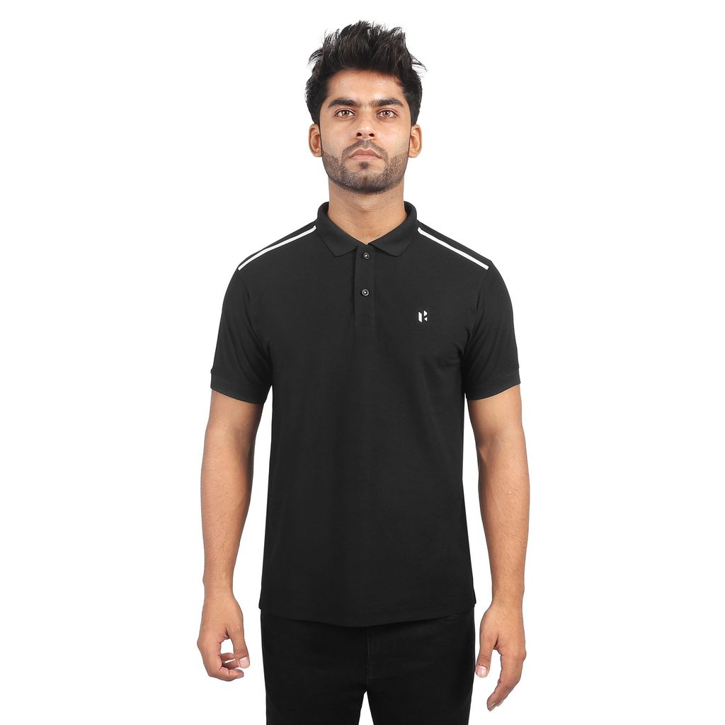 Herocol Polo Shoulder Tape Tshirt