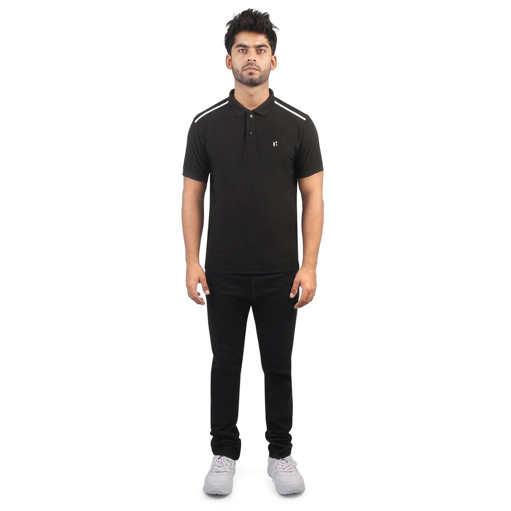 Herocol Polo Shoulder Tape Tshirt