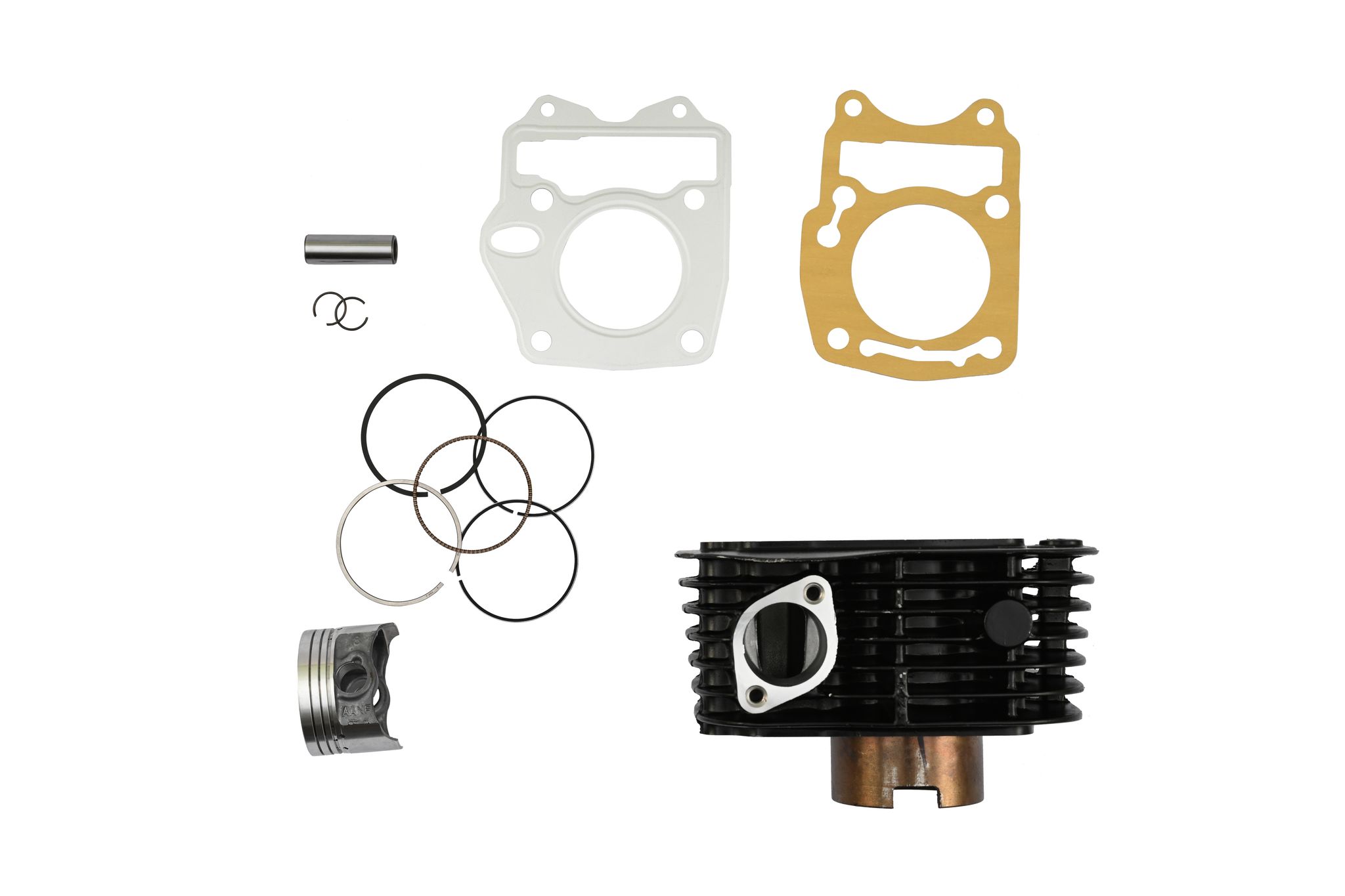 Hero Genuine Engine Cylinder Block Kit with Piston – Reliable Power & Durability for Glamour & Super Splendor - K12121AANF410S