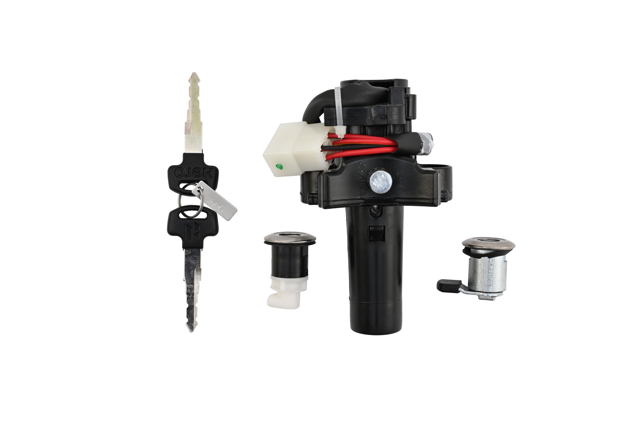 Hero Genuine Ignition Switch Lock Set – Trusted Security & Smooth Start for Splendor Plus - 35010AAE301S