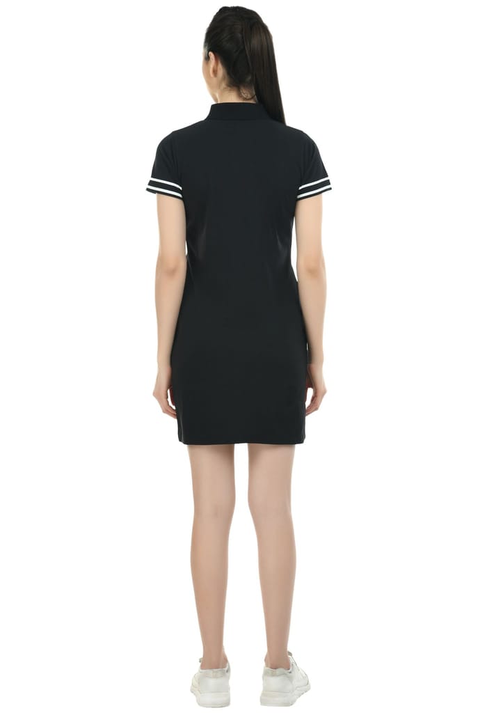 Hero Girl Women T-Shirt Dress with chest print