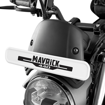 Windscreen Kit in Matt Black for Mavrick 440