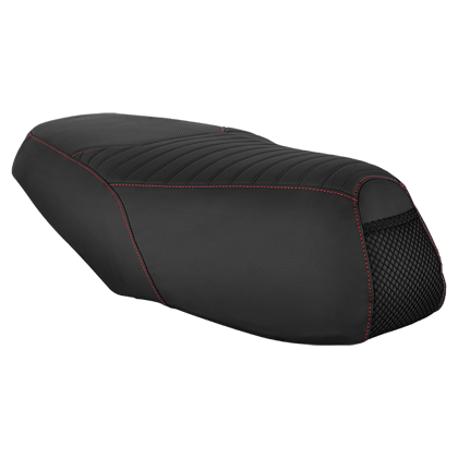 Seat Cover in Black Embossed with Custom Fit and Durable Protection for Maestro Edge