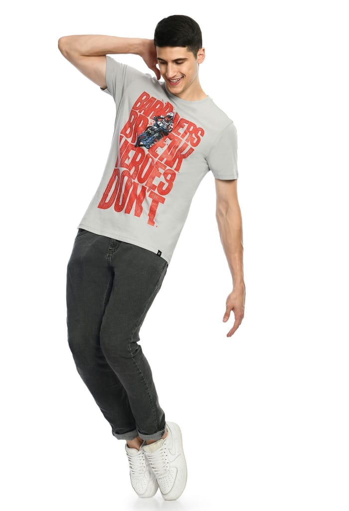 Men’s Premium Graphic T-Shirt with Paulo ‘Speedy’ Goncalves Tribute and Round Neck