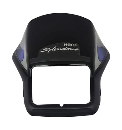 Front Visor - Black - Splendor+ - 83410AAEH00ZAS